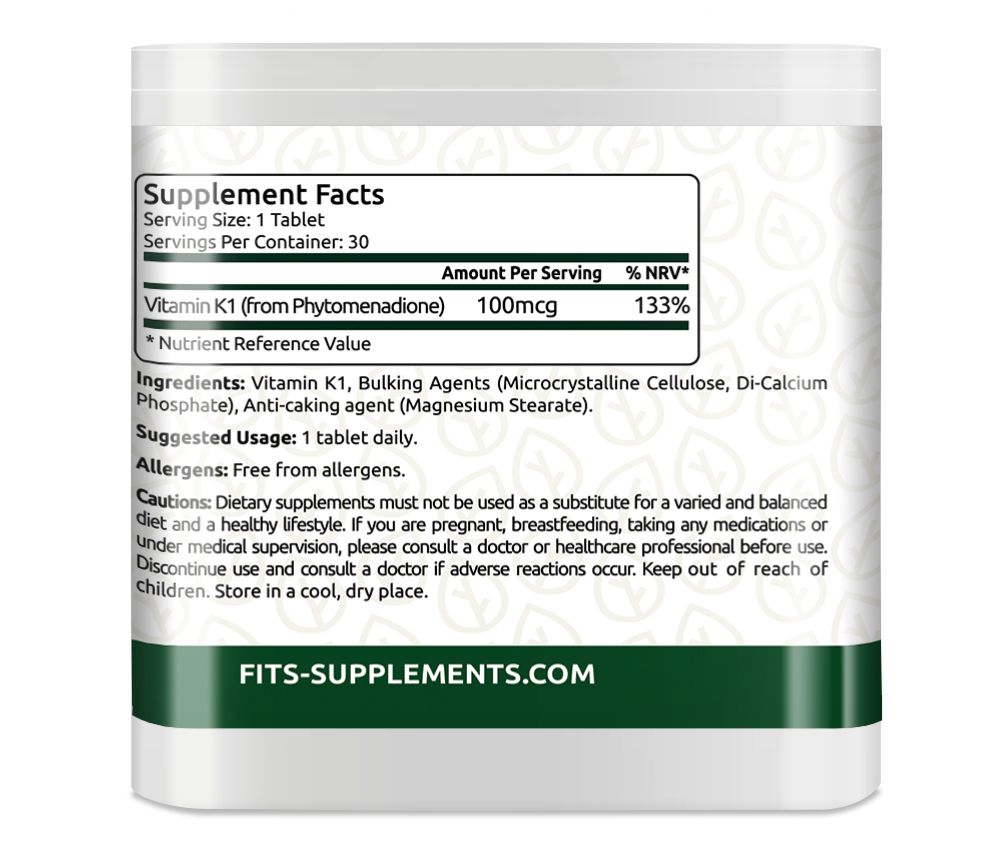 Vitamin K1 100mcg Tabletten