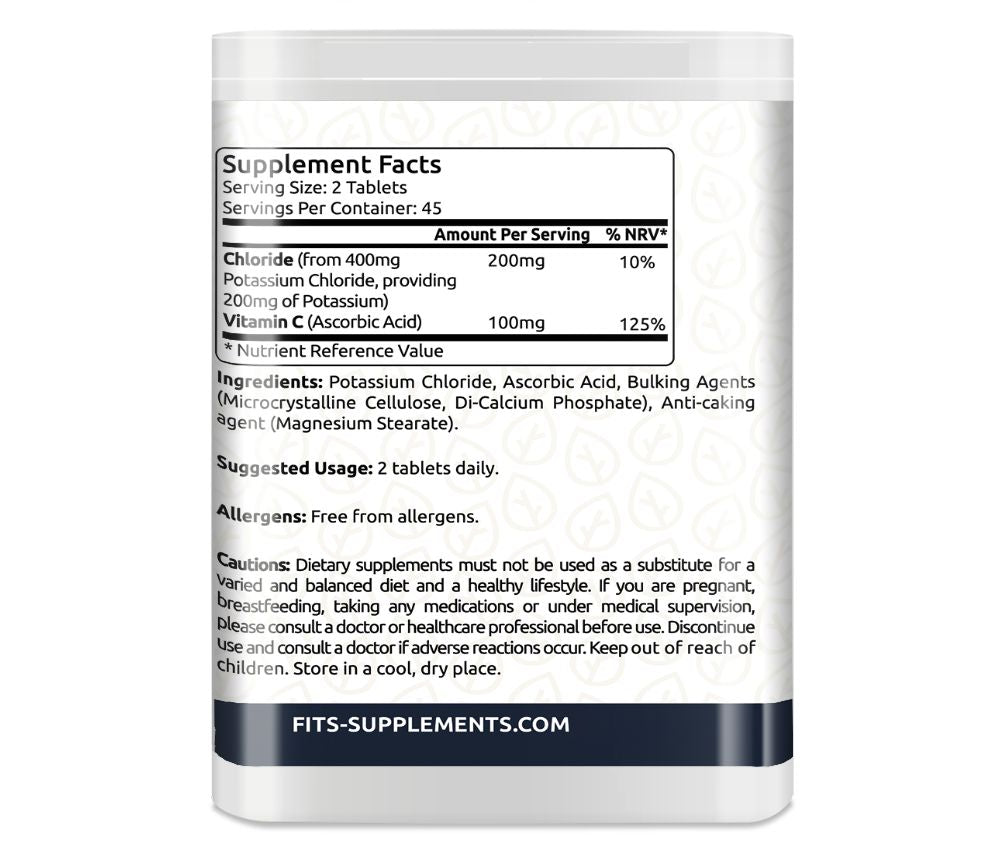 Kalium 200mg und Vitamin C Tabletten N90