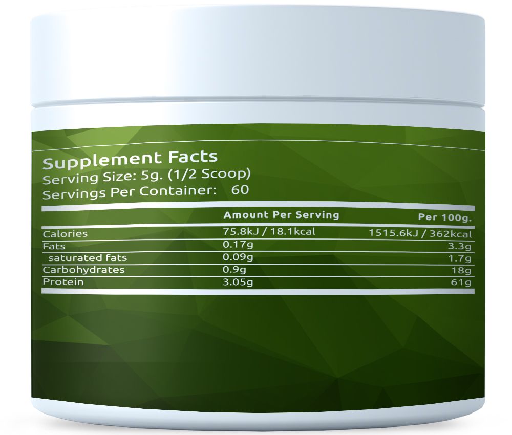BIO Organisches Spirulina 300g Pulver