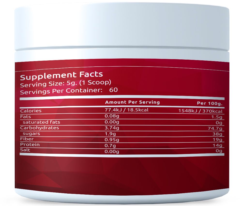 BIO Organisches rotes Maca 300g Pulver