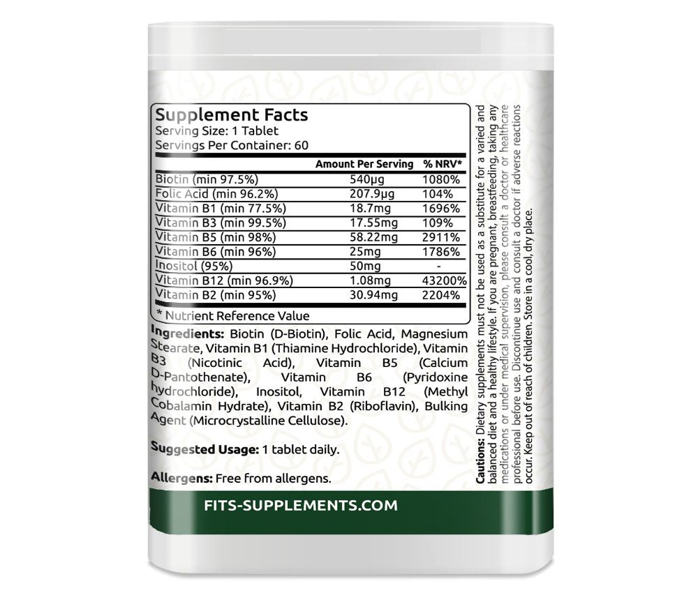 Vitamin B-Komplex Starke Tabletten N60