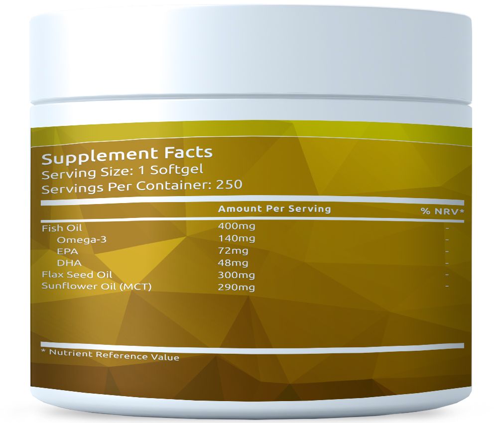 Omega 3-6-9 1000 mg 250 Weichkapseln