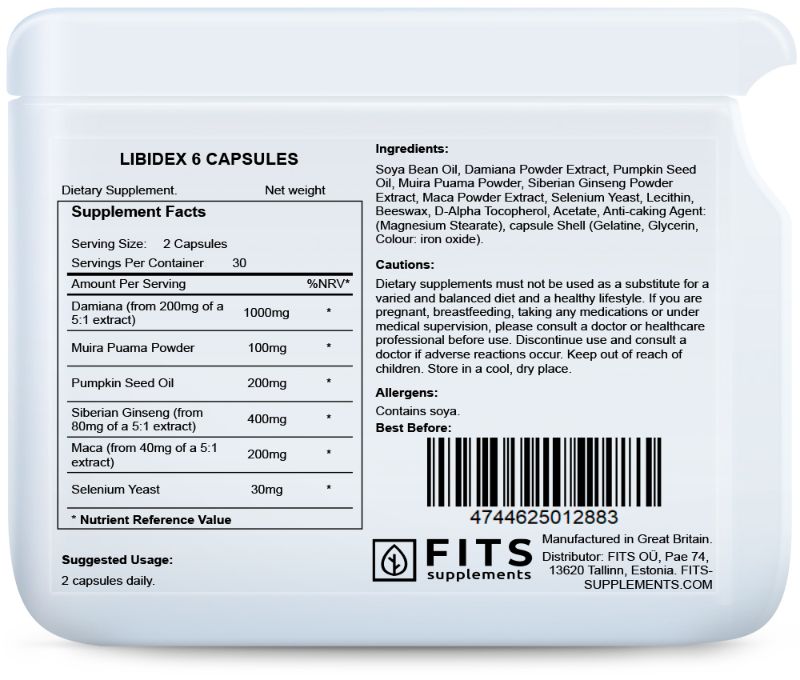 Libidex 6 Kapseln