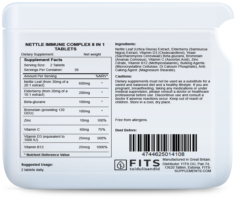 Brennnessel-Immunkomplex 8 in 1 Tabletten