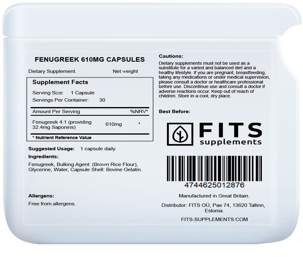 Bockshornklee 610 mg Kapseln