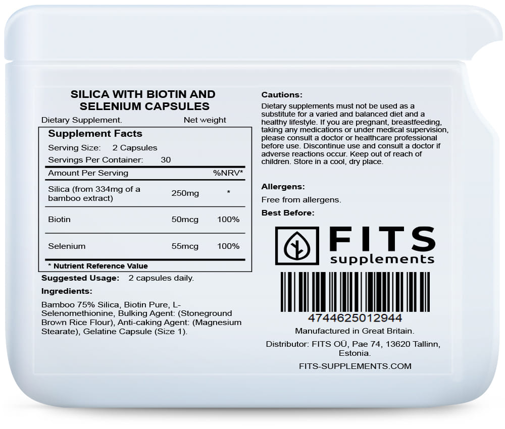 Silica mit Biotin- und Selenkapseln